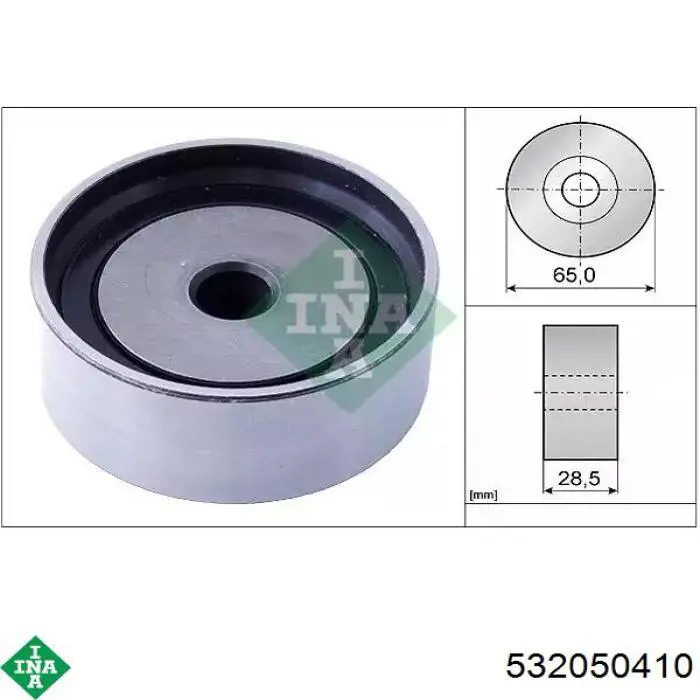 Rolo parasita da correia do mecanismo de distribuição de gás INA 532050410 preço, a partir de 33,88 USD