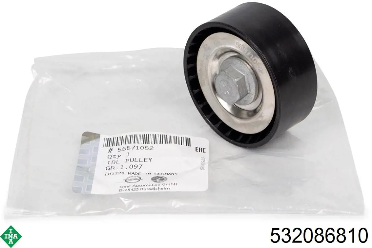 Rolo parasita da correia de transmissão INA 532086810 preço, a partir de 20,29 USD