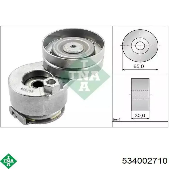 Reguladora de tensão da correia de transmissão INA 534002710 preço, a partir de 52,78 USD