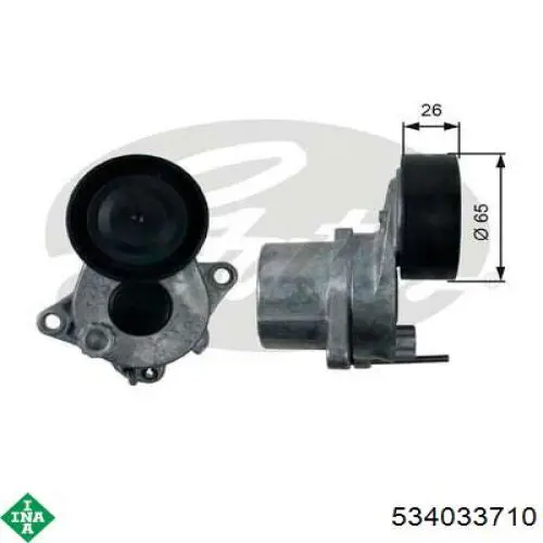 Reguladora de tensão da correia de transmissão INA 534033710 preço, a partir de 52,78 USD