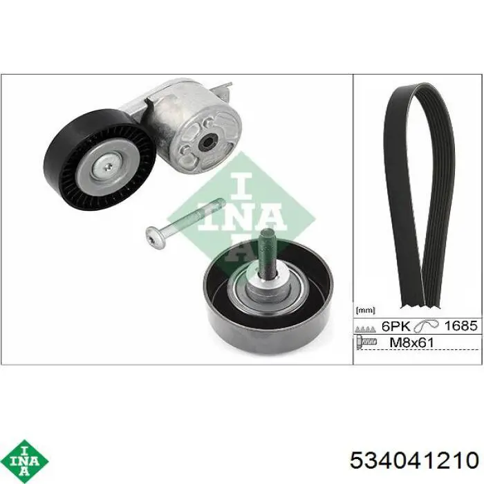Reguladora de tensão da correia de transmissão INA 534041210 preço, a partir de 30,32 USD