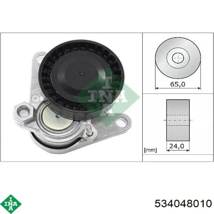 Reguladora de tensão da correia de transmissão INA 534048010 preço, a partir de 37,95 USD