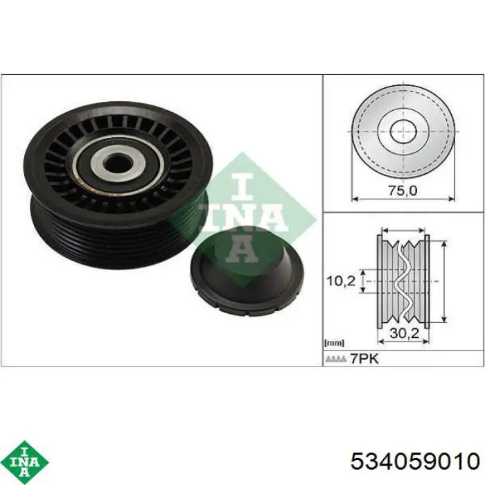 Reguladora de tensão da correia de transmissão INA 534059010 preço, a partir de 51,17 USD