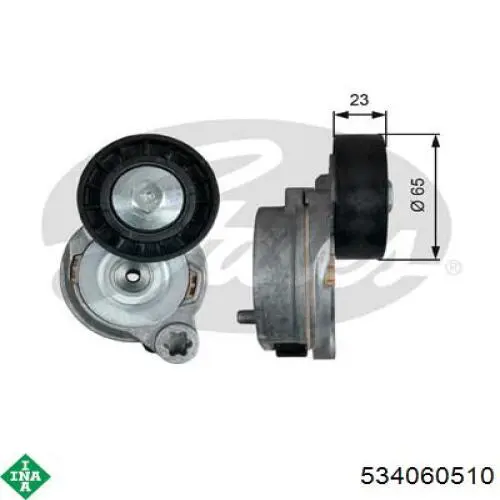 Compre 534060510 INA Reguladora de tensão da correia de transmissão