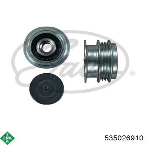 535026910 INA Polia do gerador