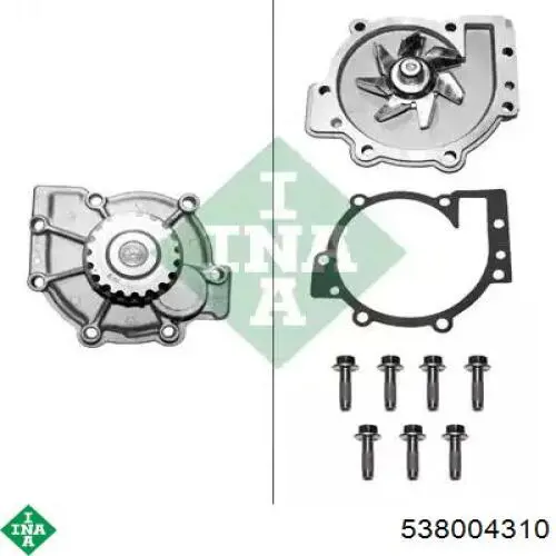 Bomba de água (bomba) de esfriamento INA 538004310 preço, a partir de 52,87 USD