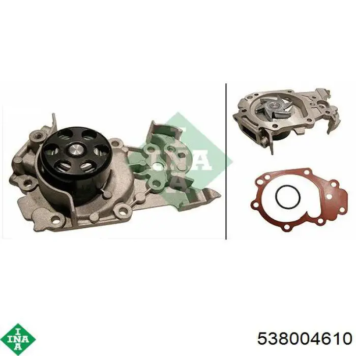 Bomba de água (bomba) de esfriamento INA 538004610 preço, a partir de 68,72 USD