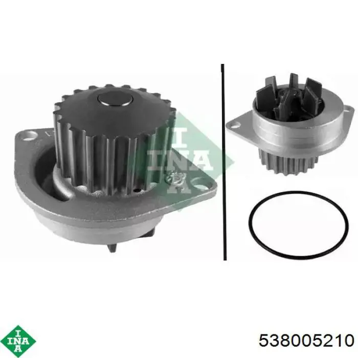 Bomba de água (bomba) de esfriamento INA 538005210 preço, a partir de 52,52 USD