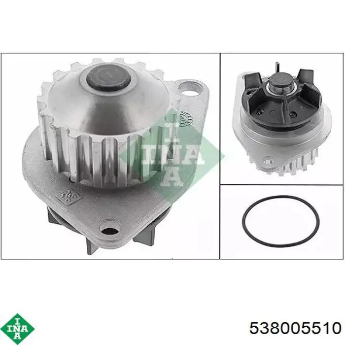 Bomba de água (bomba) de esfriamento INA 538005510 preço, a partir de 42,72 USD