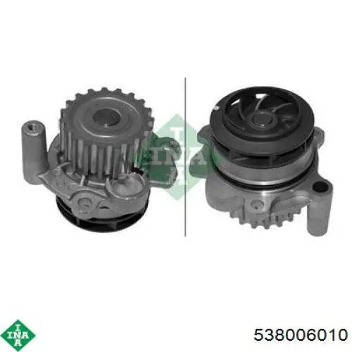 Bomba de água (bomba) de esfriamento INA 538006010 preço, a partir de 49,46 USD
