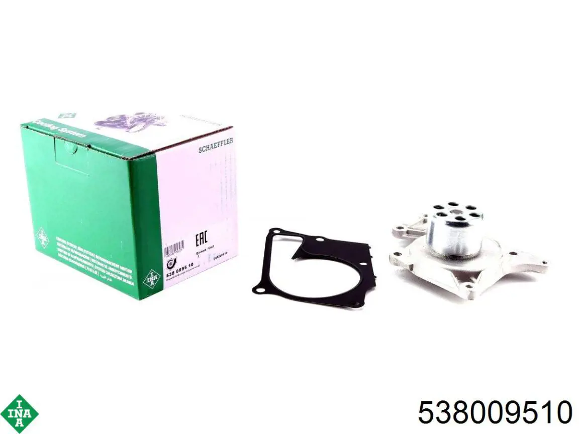 Compre 538009510 INA Bomba de água (bomba) de esfriamento