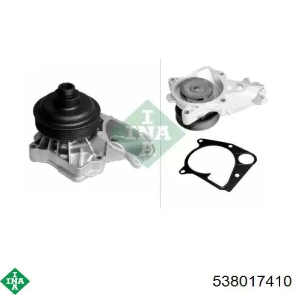 Bomba de água (bomba) de esfriamento INA 538017410 preço, a partir de 111,09 USD