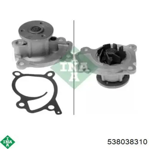 Bomba de água (bomba) de esfriamento INA 538038310 preço, a partir de 36,78 USD
