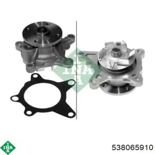 Bomba de água (bomba) de esfriamento INA 538065910 preço, a partir de 78,38 USD