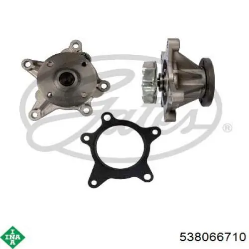 Bomba de água (bomba) de esfriamento INA 538066710 preço, a partir de 68,91 USD