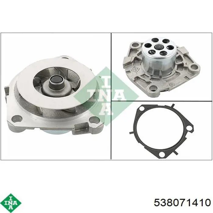 Bomba de água (bomba) de esfriamento INA 538071410 preço, a partir de 50,73 USD