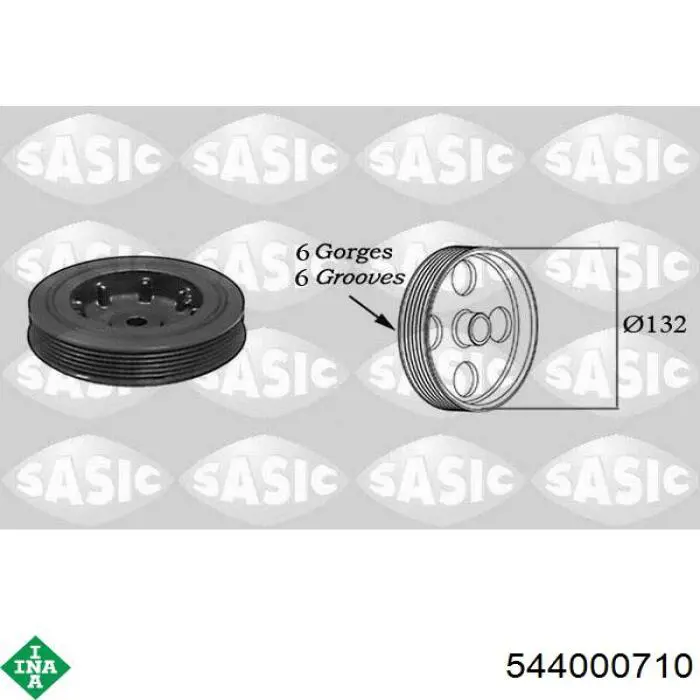 Compre 544000710 INA Polia de cambota