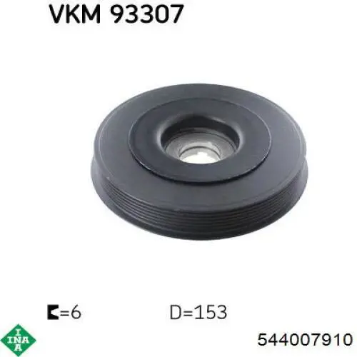 Compre 544007910 INA Polia de cambota