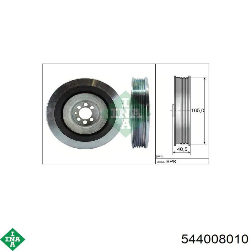 Polia de cambota INA 544008010 preço, a partir de 79,12 USD