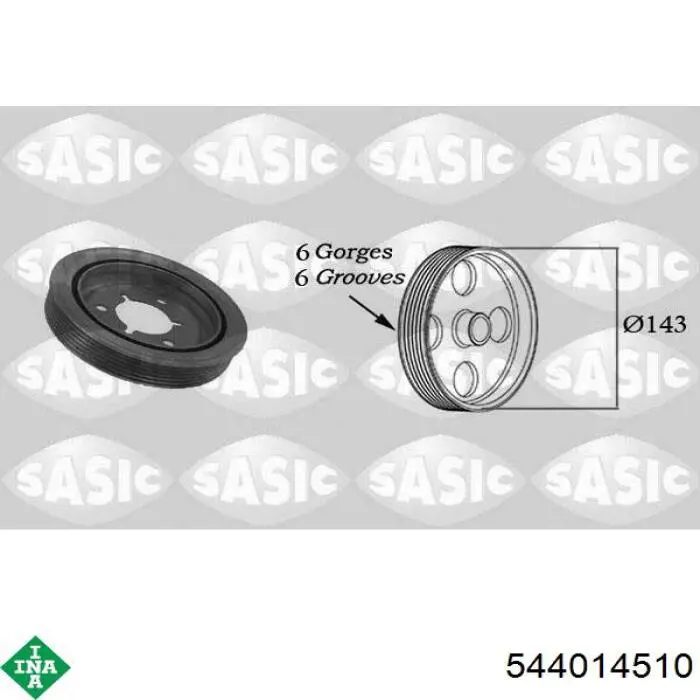 Compre 544014510 INA Polia de cambota