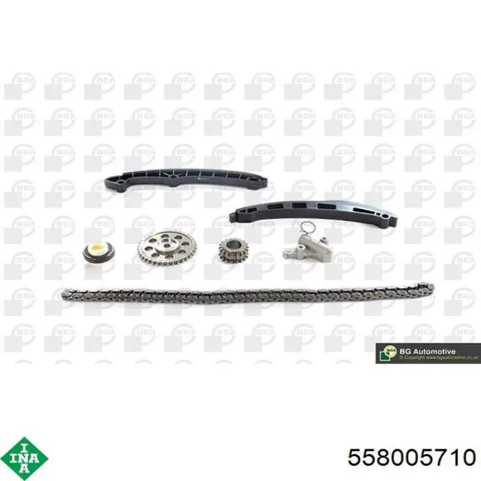 Cadeia do mecanismo de distribuição de gás, kit INA 558005710 preço, a partir de 166,23 USD