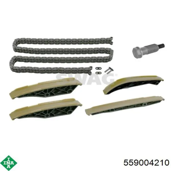Cadeia do mecanismo de distribuição de gás, kit INA 559004210 preço, a partir de 205,16 USD