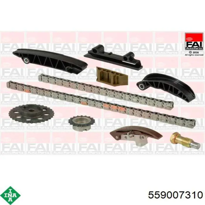 Cadeia do mecanismo de distribuição de gás, kit INA 559007310 preço, a partir de 168,53 USD