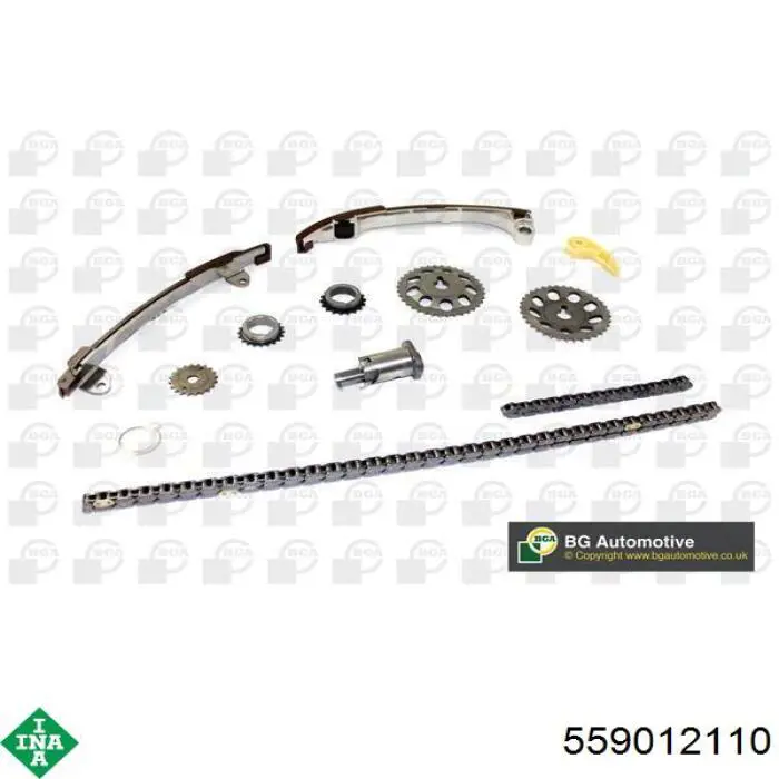 Cadeia de bomba de óleo, kit para Toyota Camry VI V40