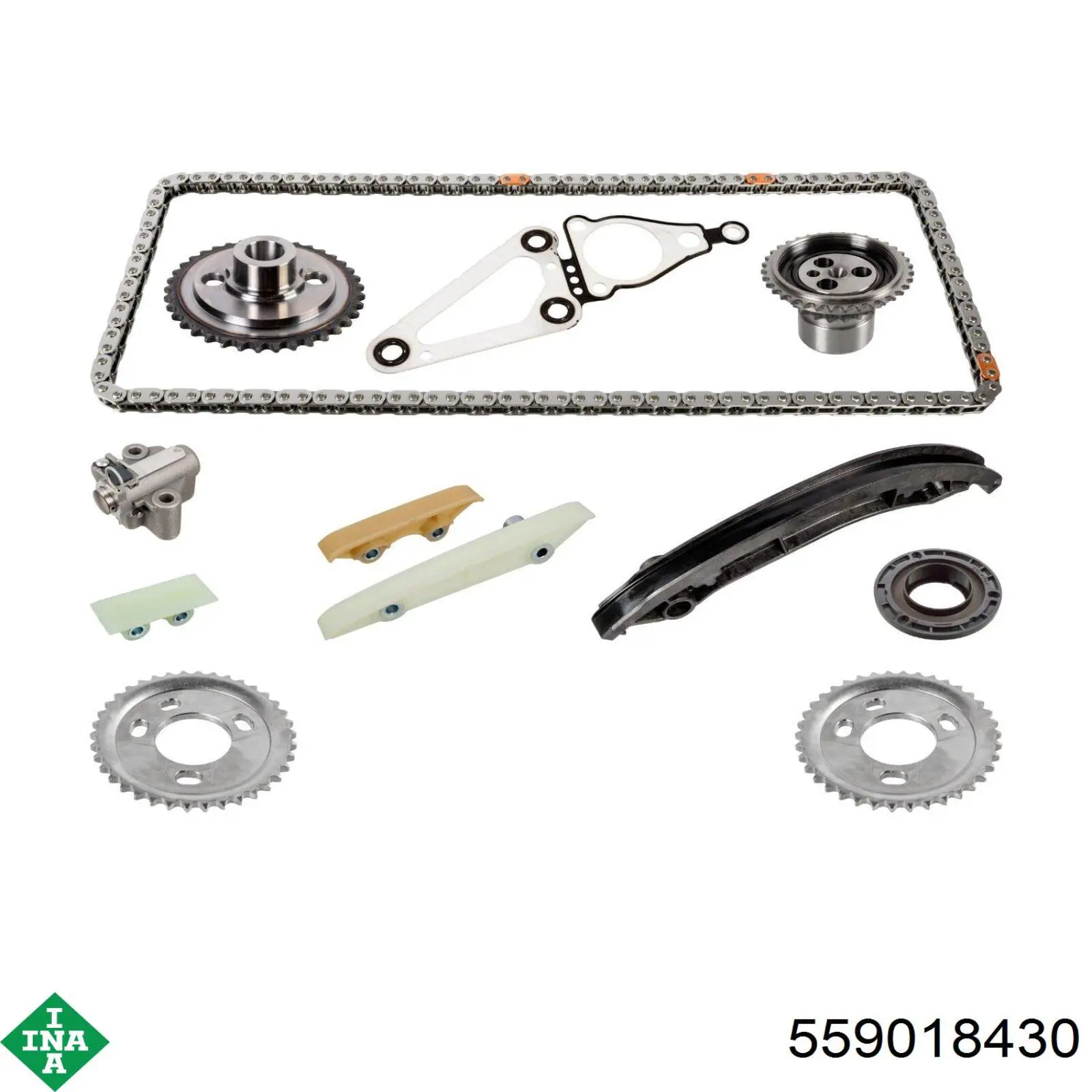 Cadeia do mecanismo de distribuição de gás, kit INA 559018430 preço, a partir de 281,58 USD
