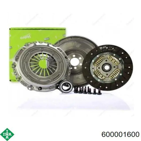 600001600 INA Kit de embraiagem (3 peças)