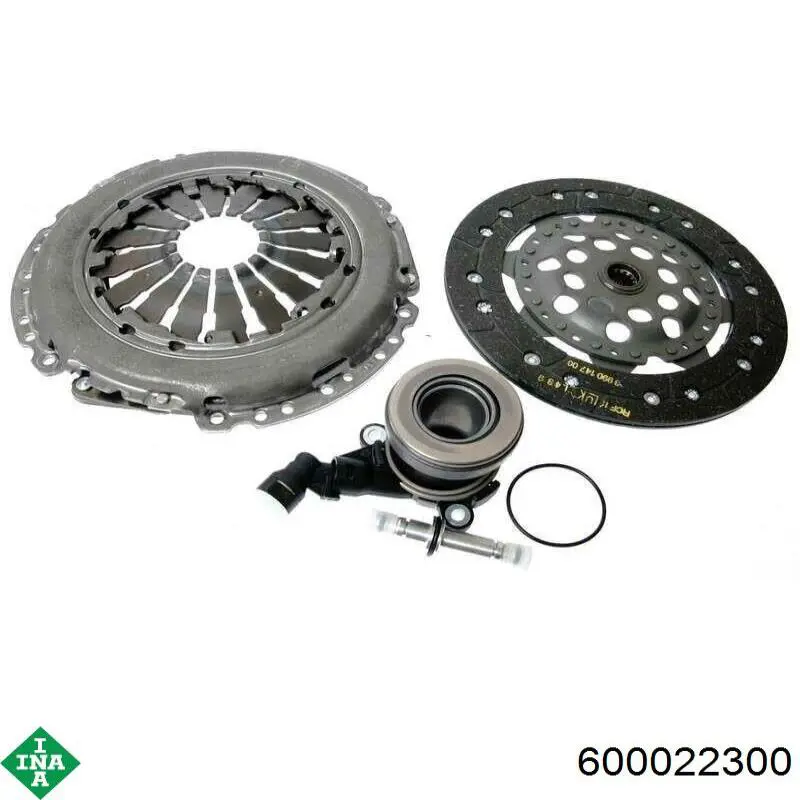 Kit de embraiagem (3 peças) 600022300 INA