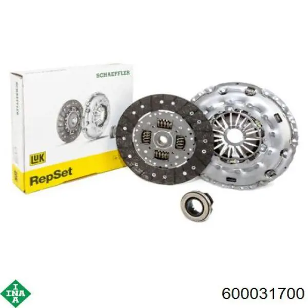 Compre 600031700 INA Kit de embraiagem (3 peças)