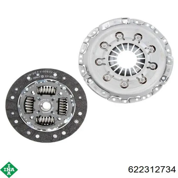 8200749475 Renault (RVI) Kit de embraiagem (3 peças)