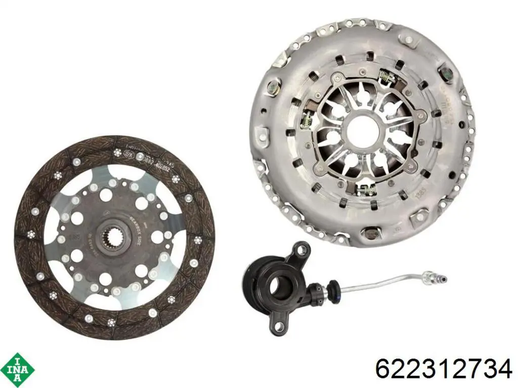 Kit de embraiagem (3 peças) Renault (RVI) 8200749475 preço, a partir de 244,76 USD