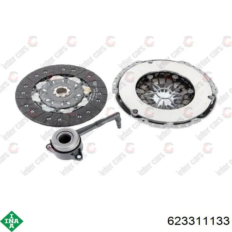 623311133 INA Kit de embraiagem (3 peças)