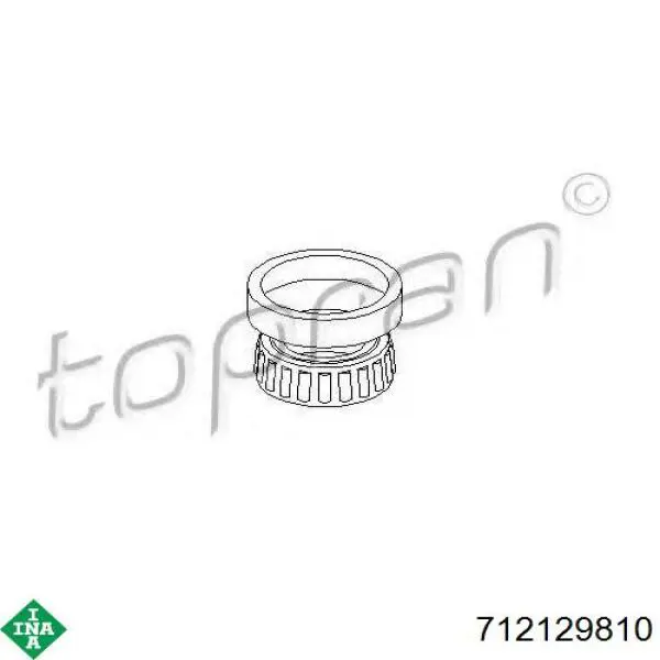 Rolamento interno de cubo traseiro INA 712129810 preço, a partir de 5,89 USD