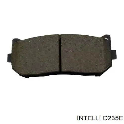 Compre D235E Intelli Sapatas do freio traseiras de disco