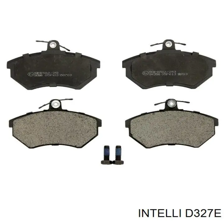 Compre D327E Intelli Sapatas do freio dianteiras de disco