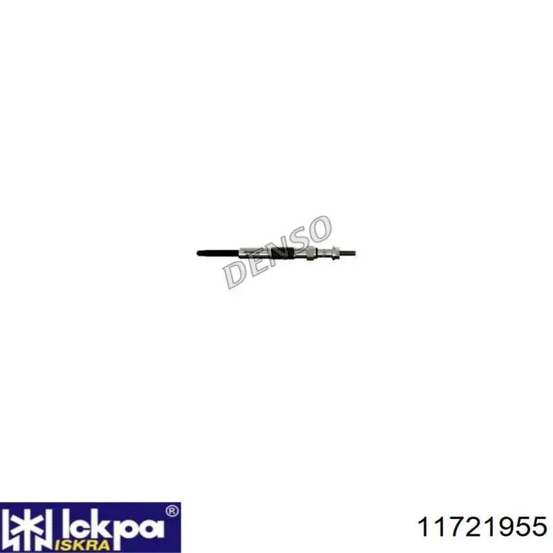 Vela de incandescência Iskra 11721955 preço, a partir de 15,79 USD