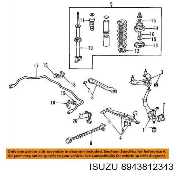 Compre 8943812343 Isuzu 