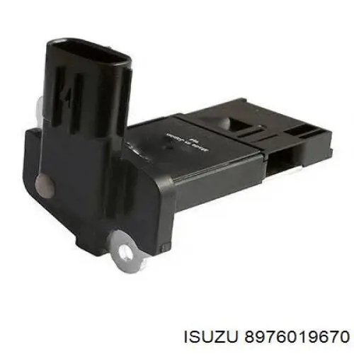 8976019670 Isuzu Sensor de fluxo (consumo) de ar, medidor de consumo M.A.F. - (Mass Airflow)
