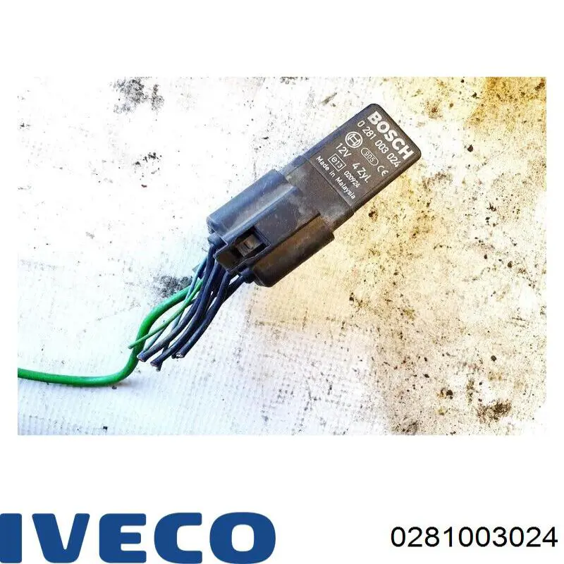 Relê das velas de incandescência Bosch 281003024 preço, a partir de 66,40 USD
