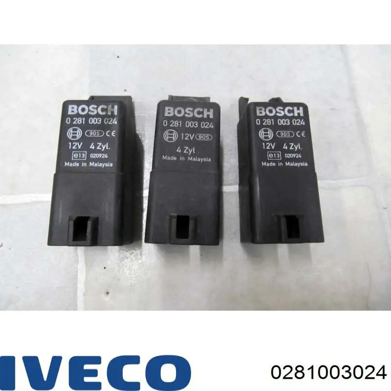 281003024 Bosch Relê das velas de incandescência
