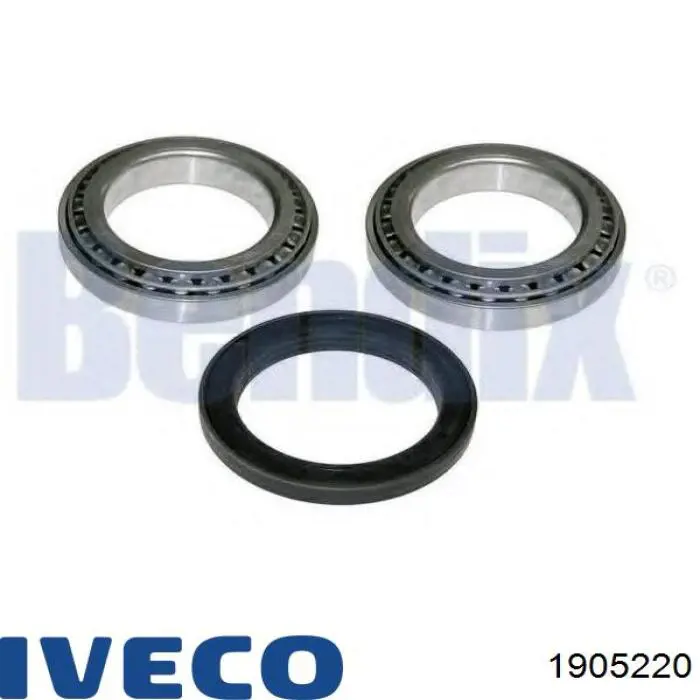 Rolamento de cubo traseiro 1905220 Iveco
