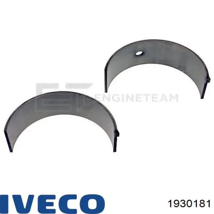 Folhas inseridas de cambota de biela, kit, padrão (STD) Iveco 1930181 preço, a partir de 5,05 USD
