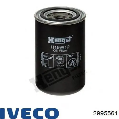 Filtro de óleo Iveco 2995561 preço, a partir de 15,59 USD