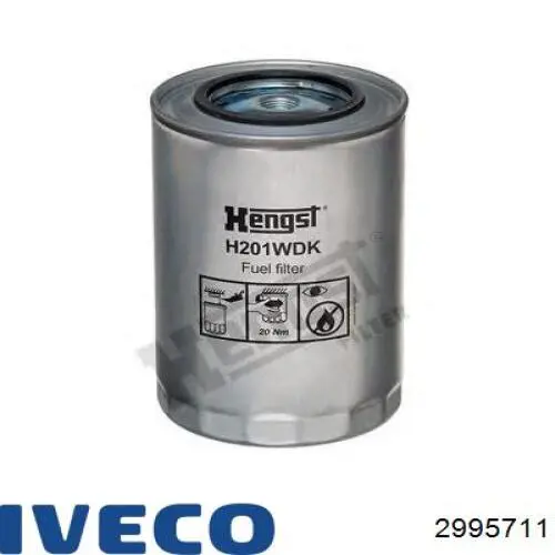 Filtro de combustível Iveco 2995711 preço, a partir de 30,03 USD