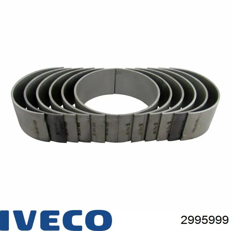 Folhas inseridas de cambota de biela, kit, padrão (STD) 37012600 Kolbenschmidt