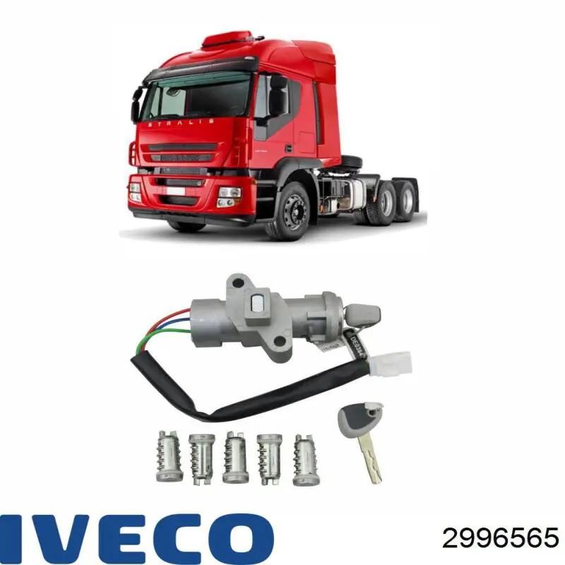 Fecho de ignição Iveco 2996565 preço, a partir de 315,01 USD