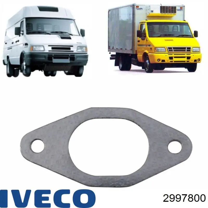 Vedante de tubo coletor de escape Iveco 2997800 preço, a partir de 2,41 USD